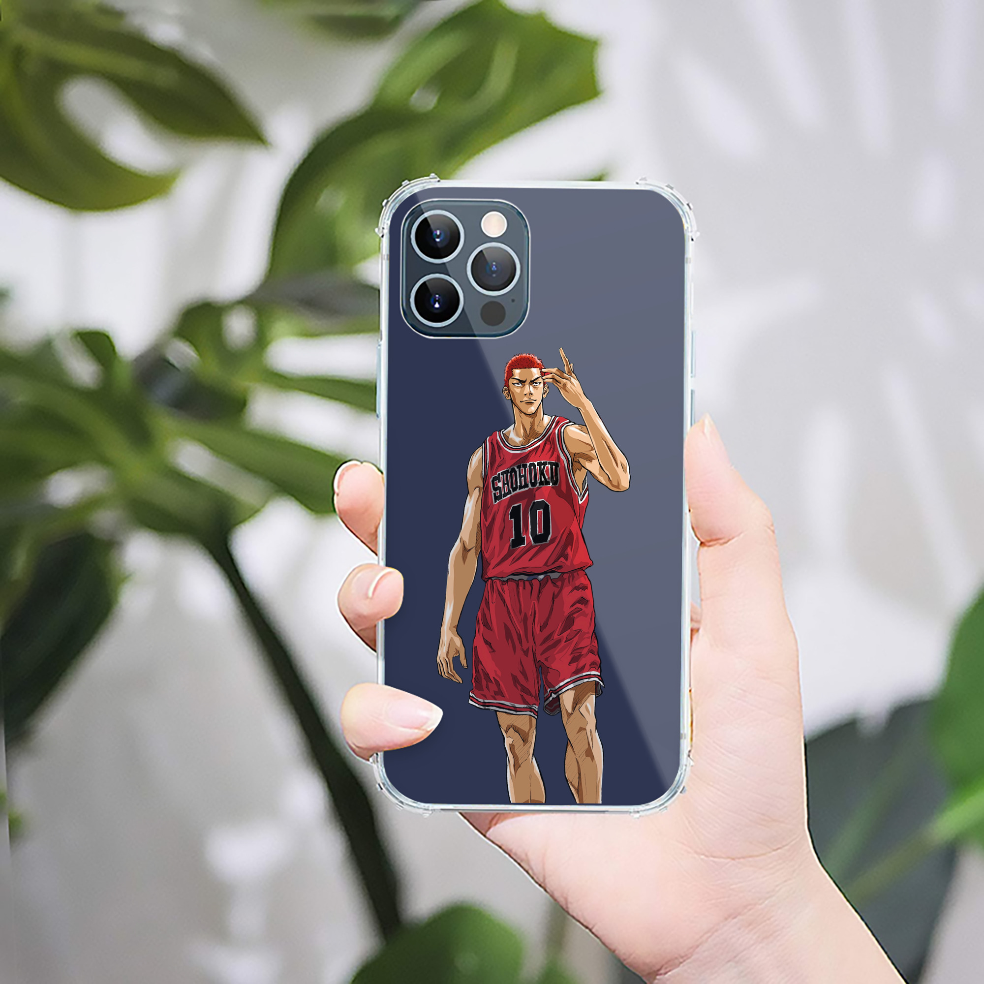 （画像用） SLAM DUNK／スラムダンク 【iPhone 12シリーズ対応】透明スマホケース（クリアソフトケース）